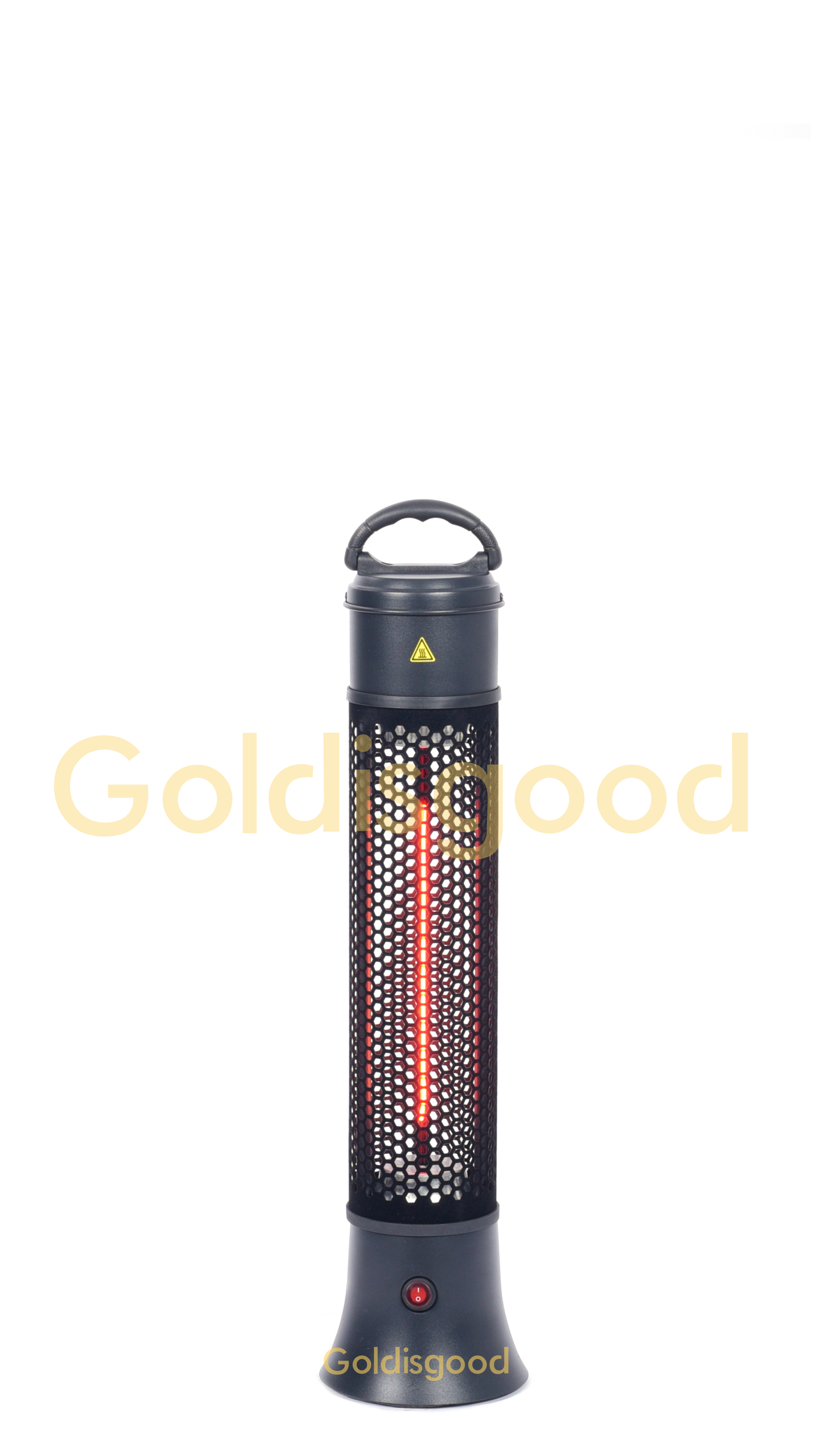 Wall mounted outdoor heater